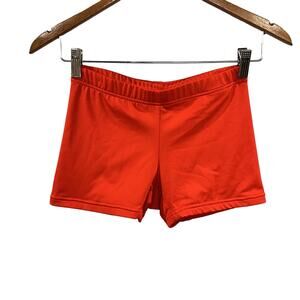 ADIDAS x Stella McCartney Barricade Orange Shorts Sz SMALL